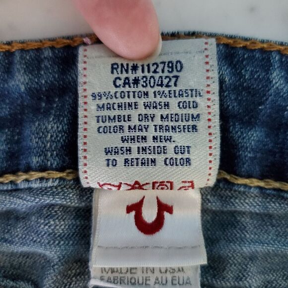 TrueĀ ReligionāDistressedāDenimāJeans - Picture 7 of 7